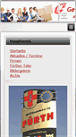 Mobile Screenshot of gewerbeverein-fuerth.de
